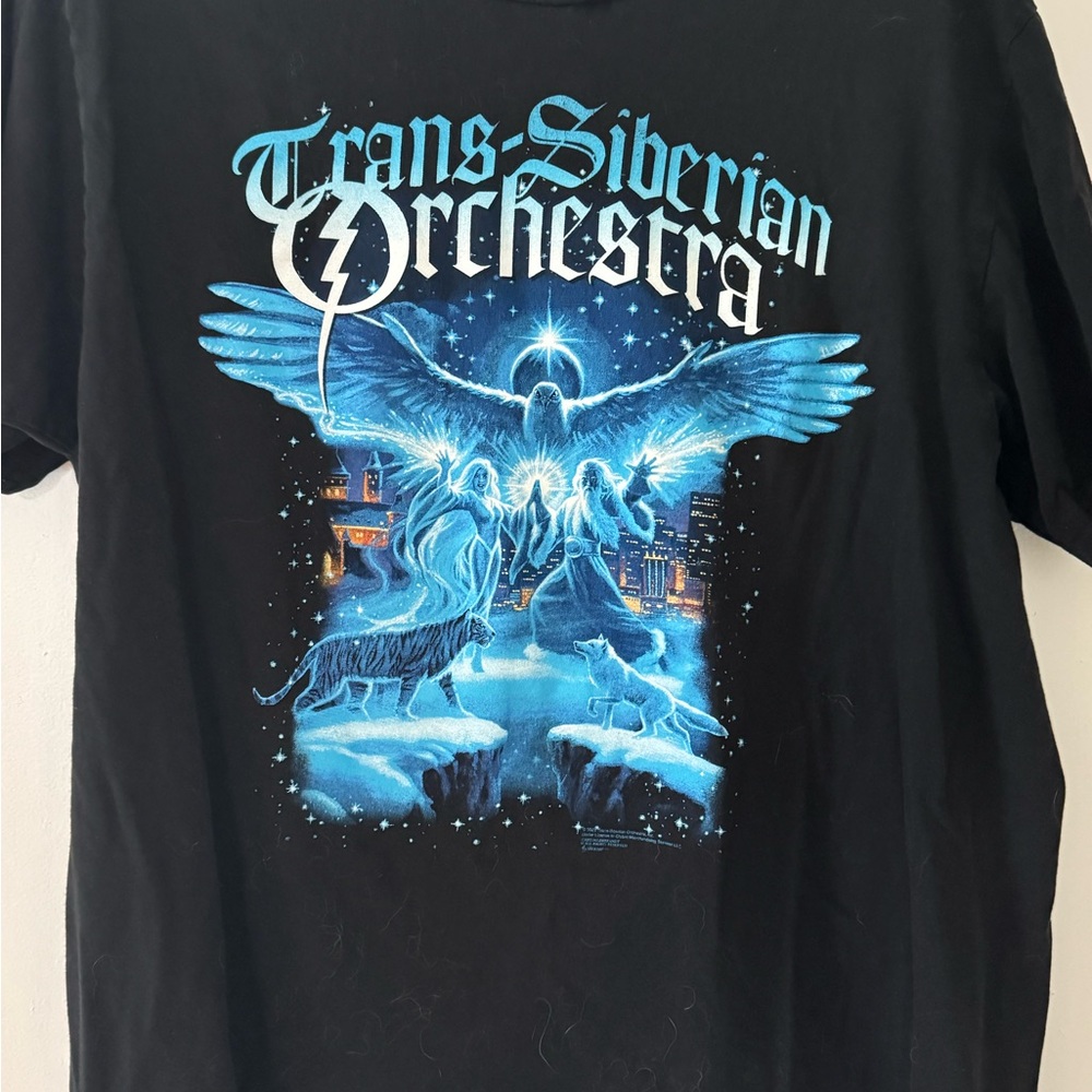 Trans-Siberian Orchestra Black Graphic T-Shirt